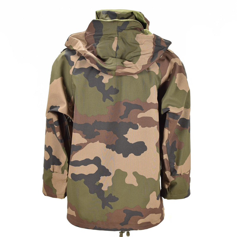 Giacca impermeabile militare francese originale trilaminata cappotto da pioggia di campo CCE NUOVO