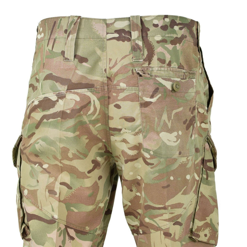 Genuine British army military combat MTP camo shorts military issue bermuda