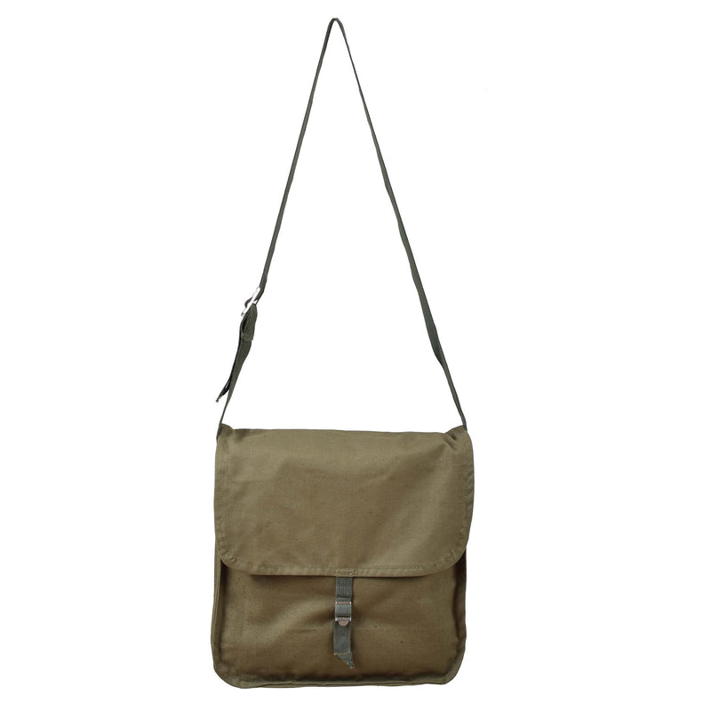 Bolso de hombro de oliva del ejército búlgaro original Correa ajustable Viajes al aire libre NUEVO