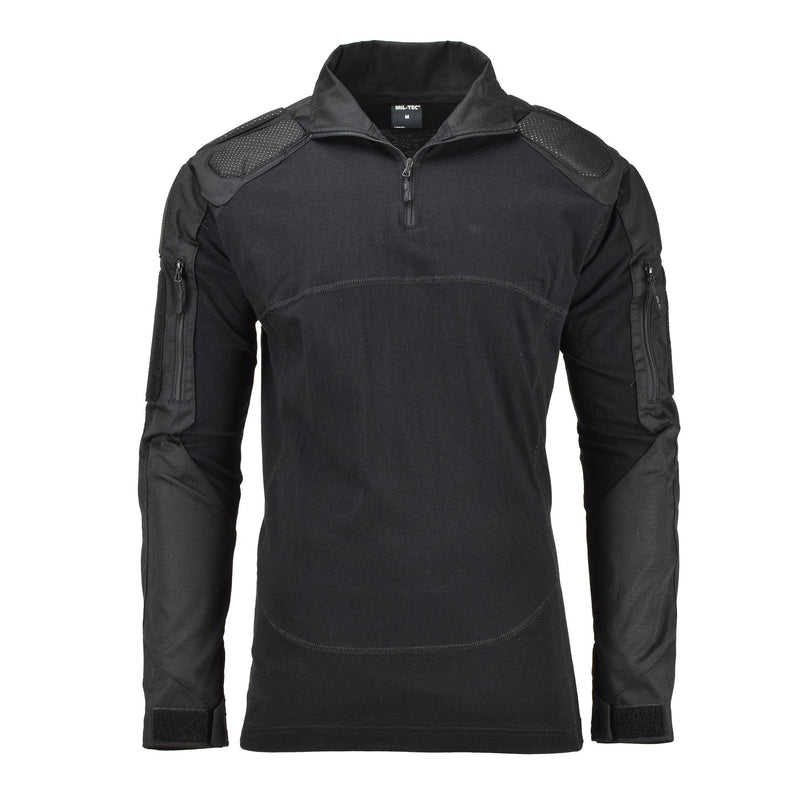 Mil-Tec Brand Militar Military Style Durable Tactical Combat Shirt Chimera Black