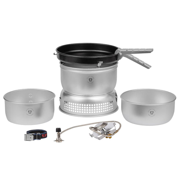 Trangia stove set 1.75L pot pan aluminum ultralight outdoor hiking cooking kit