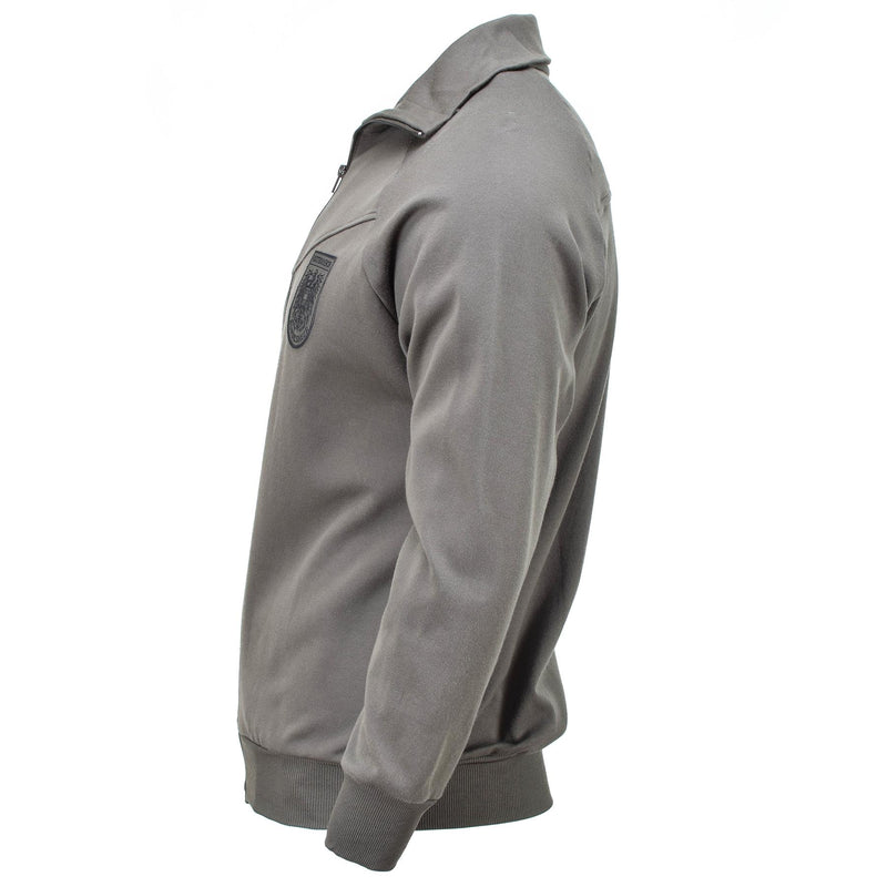Veste de sport authentique de l'armée autrichienne, survêtement de sport, survêtement gris, surplus militaire, NEUF