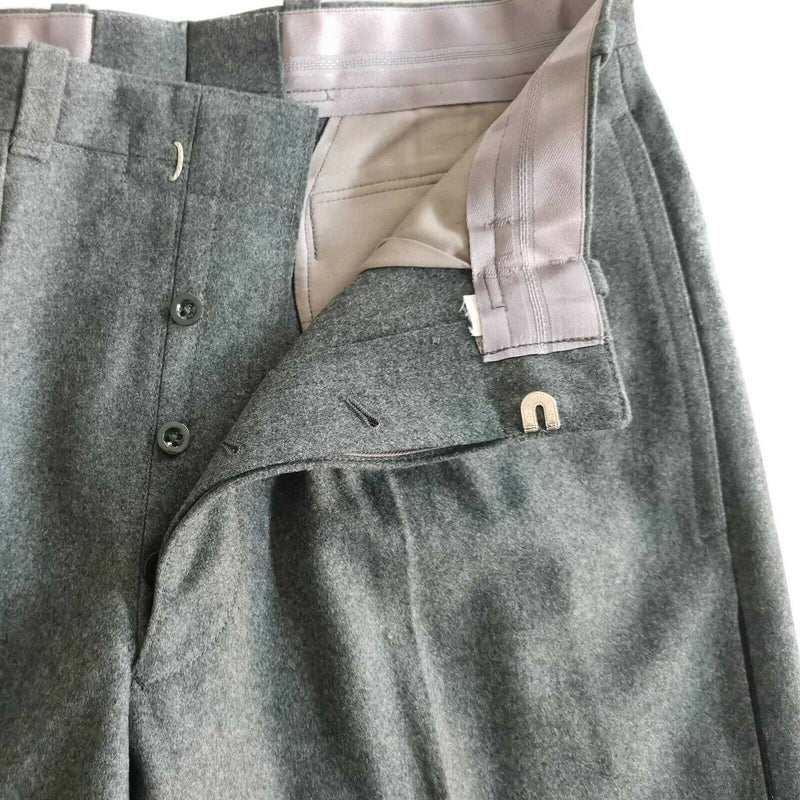 Original Swiss army wool pants military surplus field trousers Switzerland