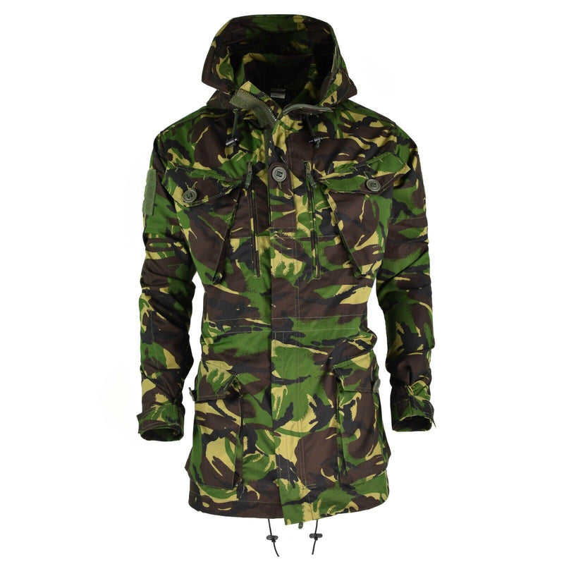 Combate militar del ejército británico original DPM Jacket de campo Parka Smock a prueba de viento nuevo