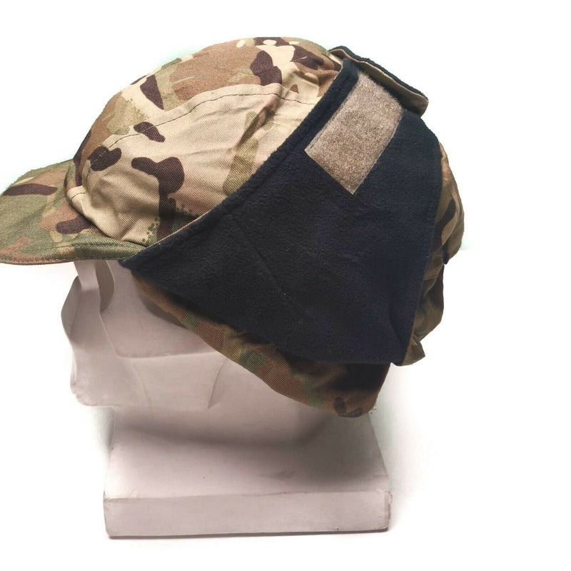 Genuine British Army MTP Camo Waterproof Gore Tex cap Lined Cold Weather hat New