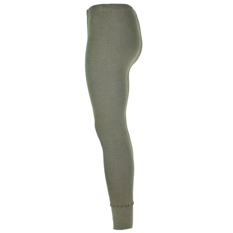 Genuine German army pants long johns OD Olive cold weather bottoms underwear NEW