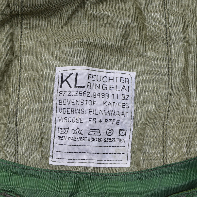 Original niederländische Militärparka-Kapuze, taktische Wintertarnung, DPM, leicht