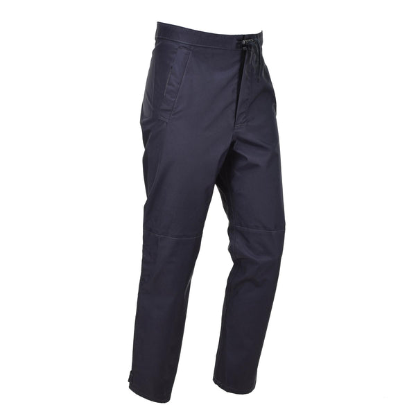 Cantaloni autentici della polizia della polizia britannica Pantaloni bagnati impermeabili per esterni blu