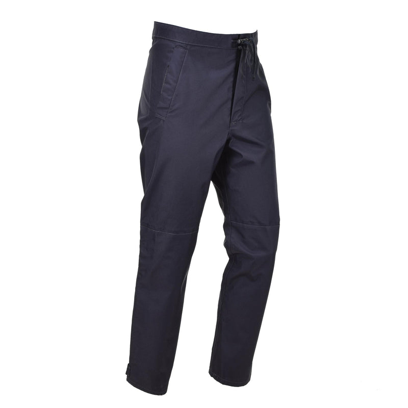 Cantaloni autentici della polizia della polizia britannica Pantaloni bagnati impermeabili per esterni blu