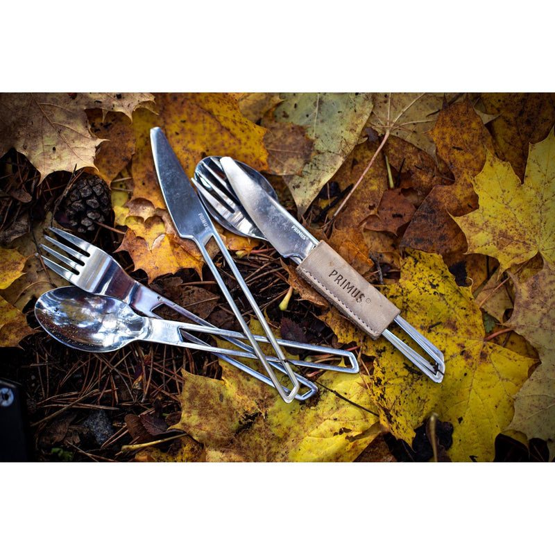 Primus CampFire Cutlery Set lightweight stainless steel camping hiking utensils