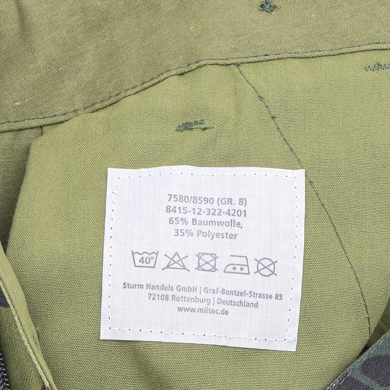 MIL-TEC Brand Alemán Style Style Flectarn CAMO Pantalones de campo de carga regulares