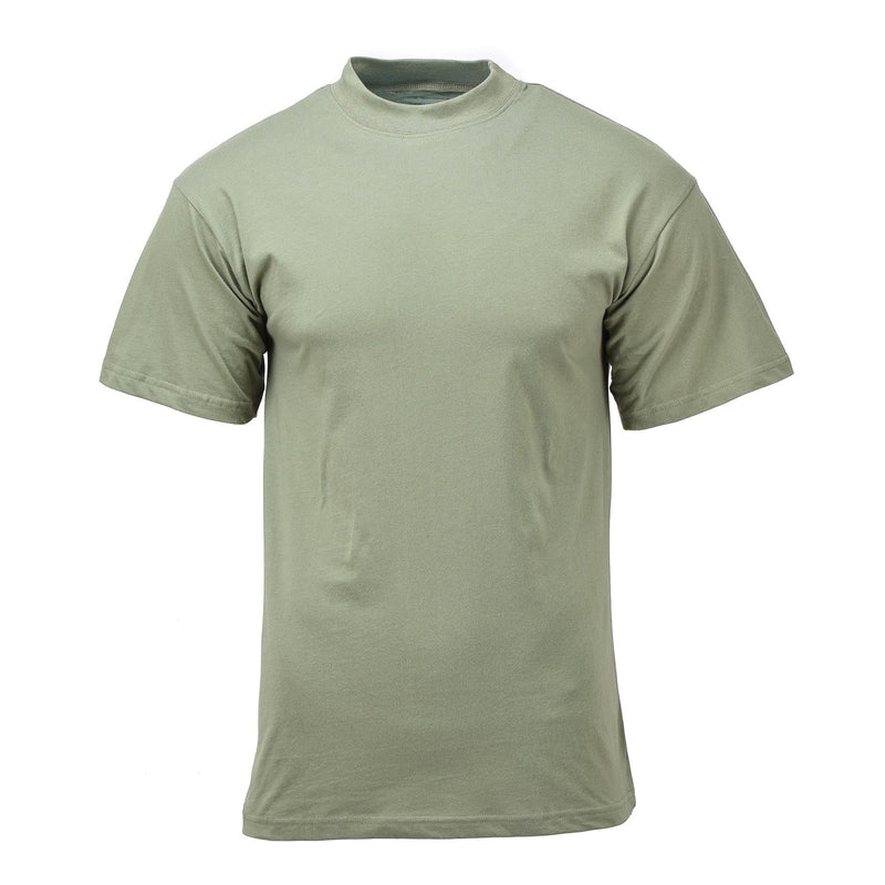 Original Tschechische Armee T-Shirt Olive OD Grün Unterwäsche erste Schicht Feldhemd NEU