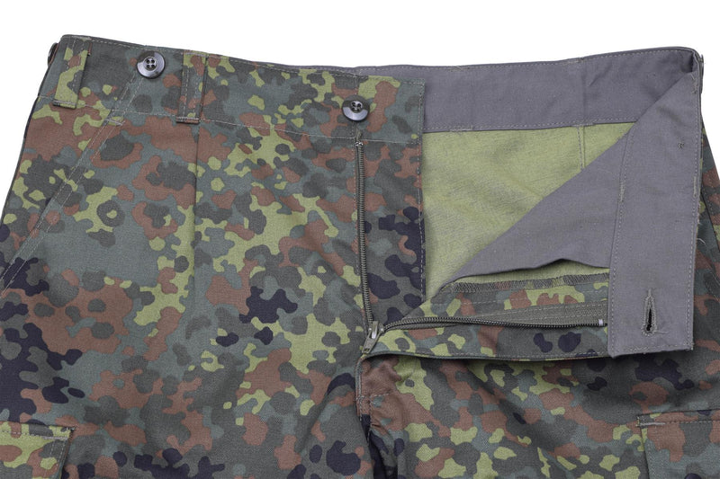Leo Kohler activewear pants lightweight tactical airsoft trousers flecktarn camo