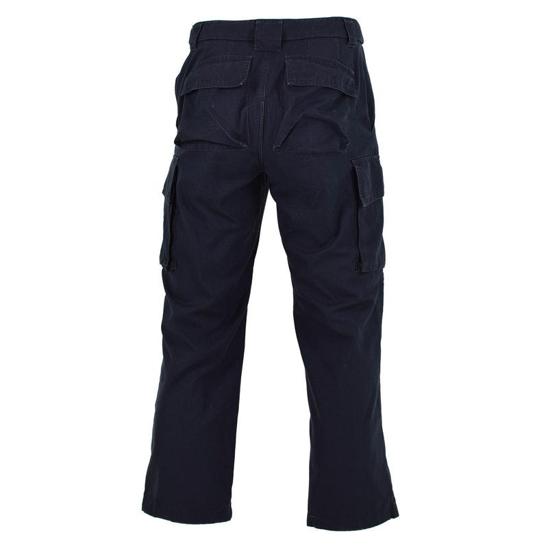 Genuino Policía Británica Ripstop pantalones Azules de pantalones