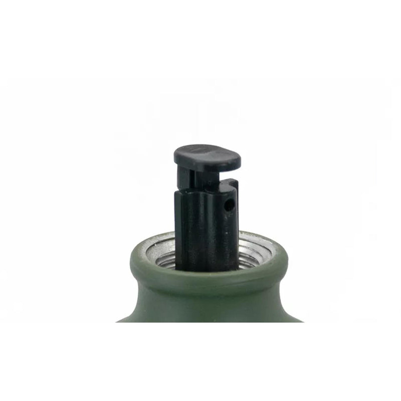 BRS Aluminum 1liter liquid fuel bottle lightweight screw-on nozzle cap olive NEW