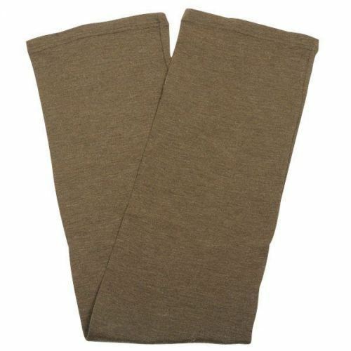 Sciarpa dell'esercito ceco originale. Army Issue Tube Scarf Brown Brown Nuovo lotto da 2 pezzi