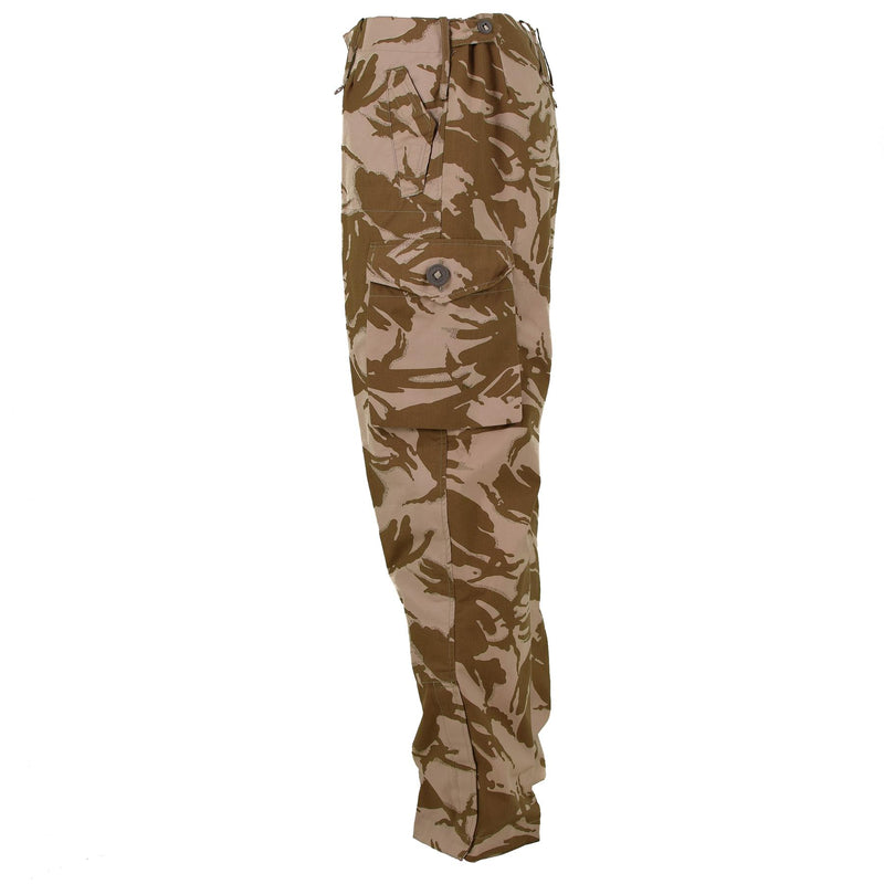 Pantaloni dell'esercito britannico originali Desert DP Field Troops Combat Offroop Bdu Pantaloni