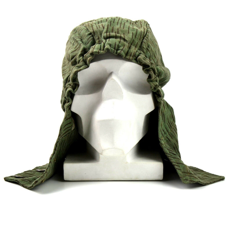 Original CZ Czech army hood M60. Military field jacket camo hood