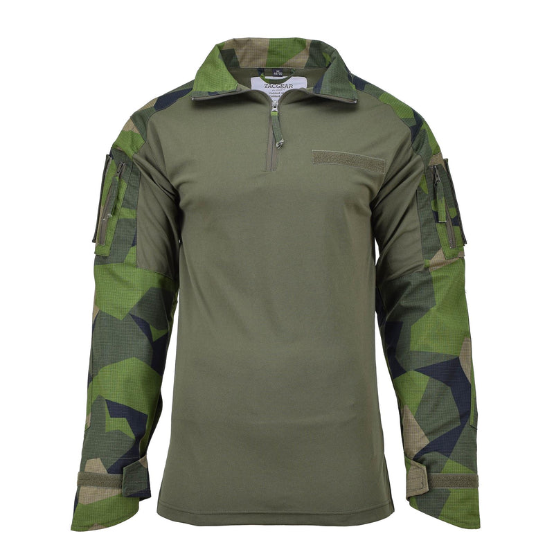 Tacgear -merk Zweedse militaire stijl gevechtsoverhemden veldsplintercamo -ondergoed ondergoed