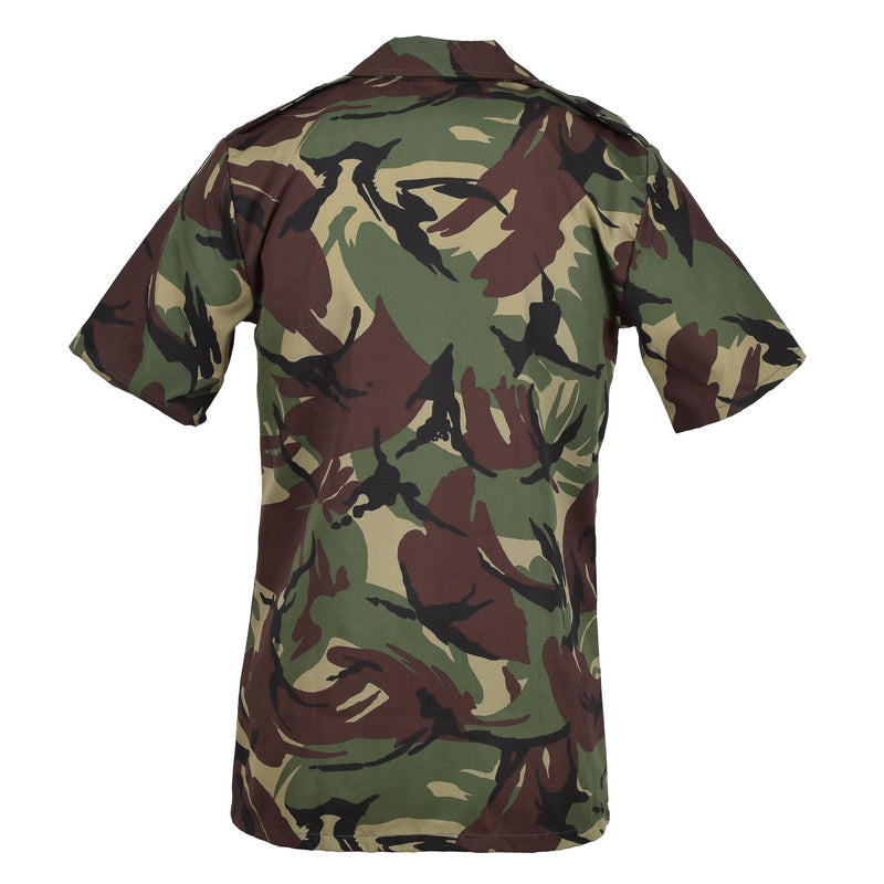 Botswana Botswana Military Woodland Combat Camisetas de manga corta Ligeros nuevos