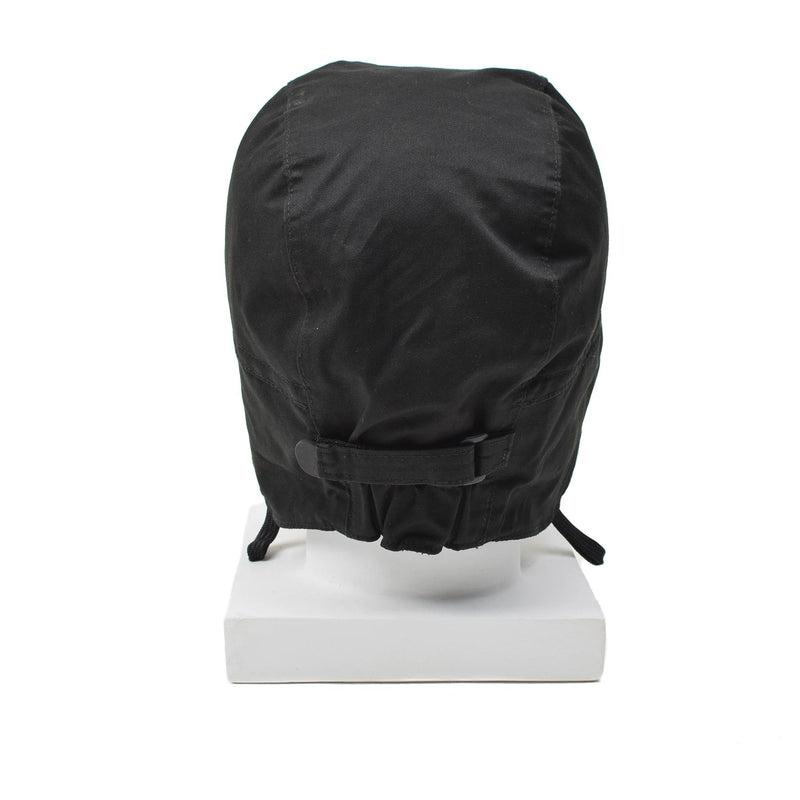 Oryginalny holenderski spadek płaszczyznowy czapka klapy ucha Brim Windproof Black Supplus