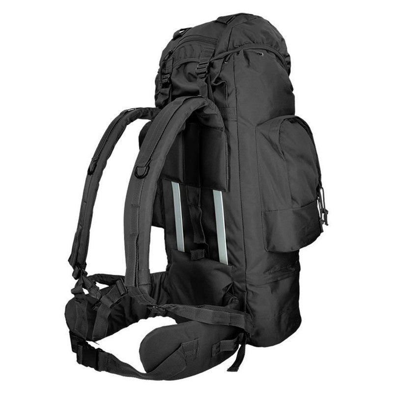 MIL-TEC RANGER taktischer Rucksack Wandern Camping Trekking Tagesrucksack 75L schwarze Tasche