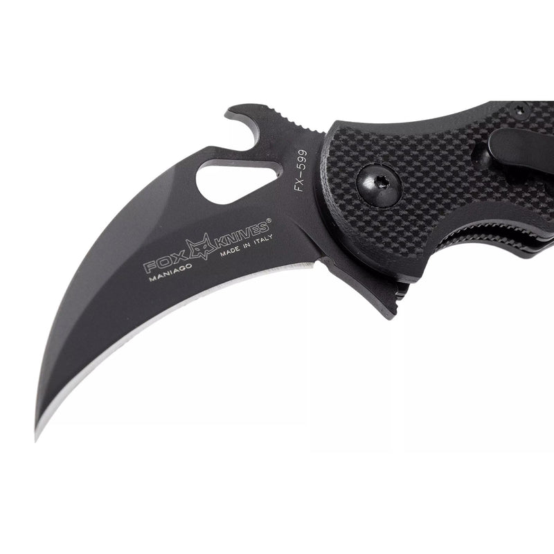 Fox Knives FX-599 FKMD mini karambit knife folding Bohler N690Co steel blade