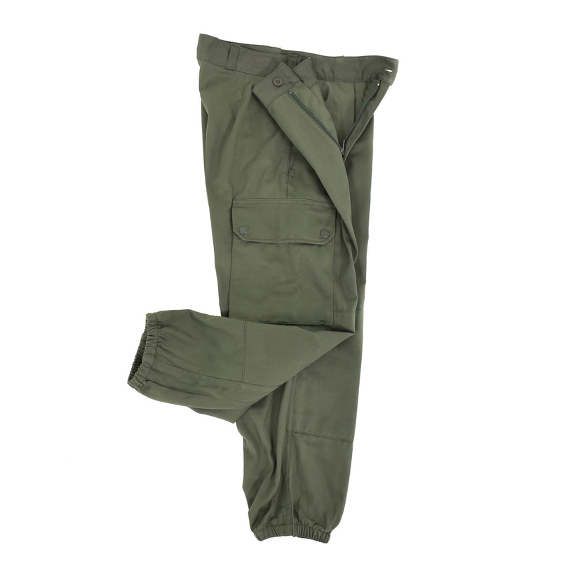 Original französische Armeehose Feldtruppen militärgrün BDU Hose Überschuss NEU