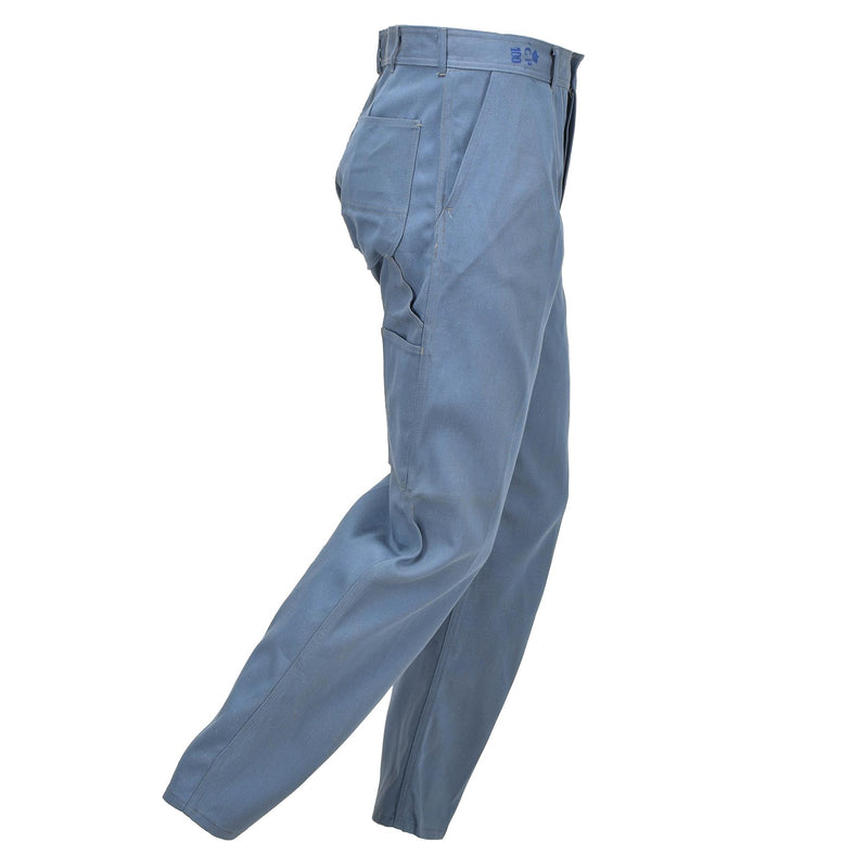 Original dänische Militärhose, lässige Personalhose der dänischen Armee, blau, NEU