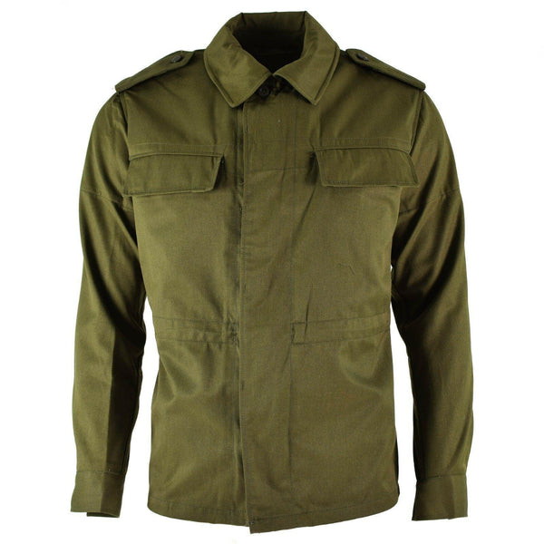 Giacca di campo dell'esercito ceco vento vintage m85 militare militare militare CZ CZ