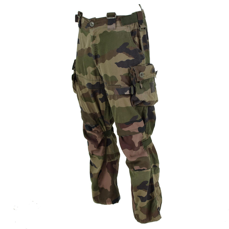 Genuine french army combat pants military CCE camouflage trousers ripstop