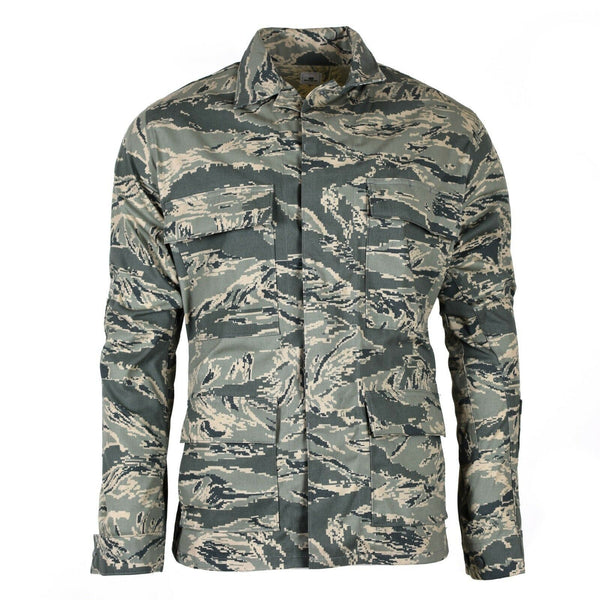 Original del ejército estadounidense Airforce AF Abu Jacket Tiger Stripe Camo NUEVO