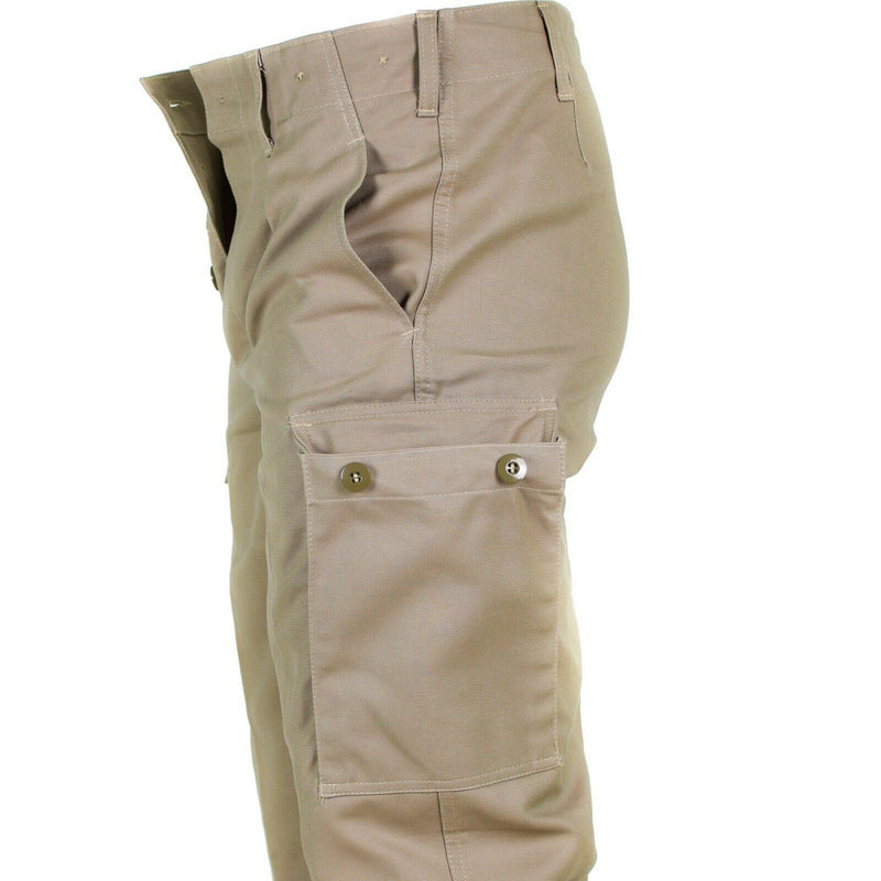 Genuine German Army issue moleskin pants field combat BW Khaki trousers NEW
