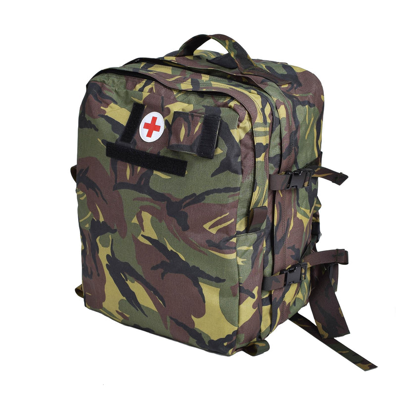 Original niederländischer Militär-Sanitäter-Rucksack, Rettungssanitäter-Rucksack, wasserdicht, DPM-Tarnung, NEU