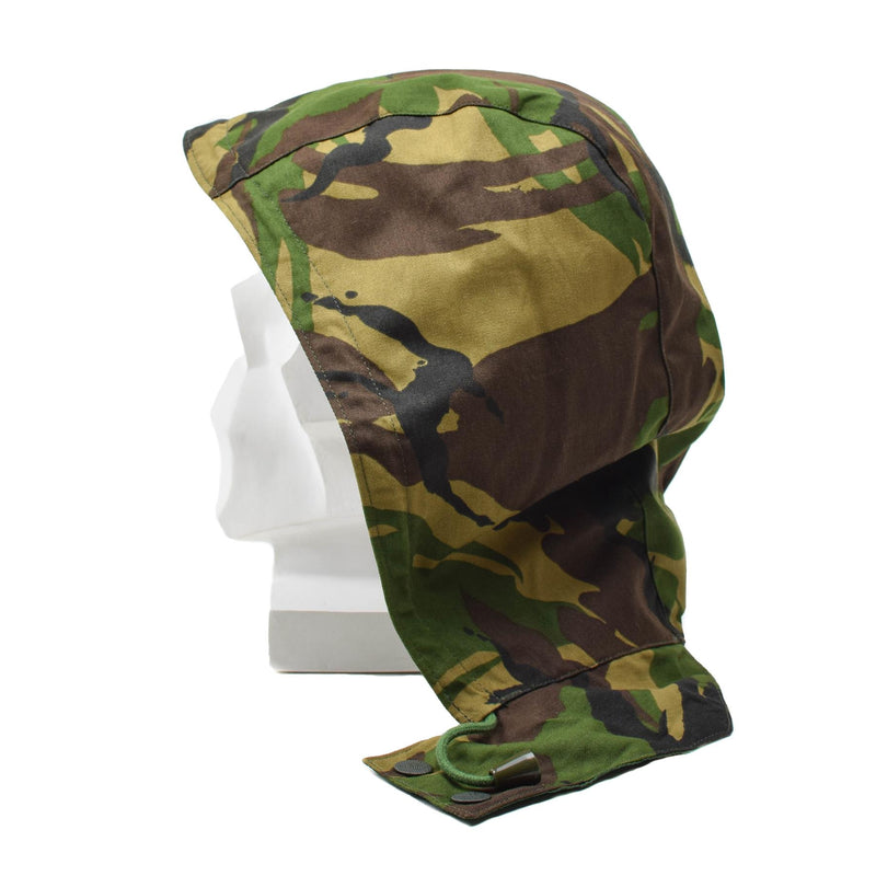 Original niederländische Militärparka-Kapuze, taktische Wintertarnung, DPM, leicht
