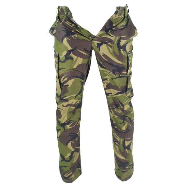 Echte Nederlandse leger gevechtsbroek Militair Woodland Camo -broek Nieuw