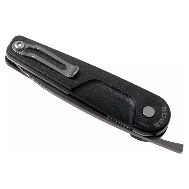 ExtremaRatio BD0 R BLACK folding leaf shape pocket knife N690 steel nylon handle