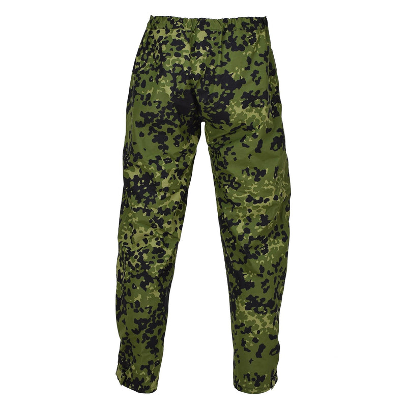 CAMO MILITAR DANA INFORMO M84 Pantalones de lluvia de pantalones elásticos impermeables