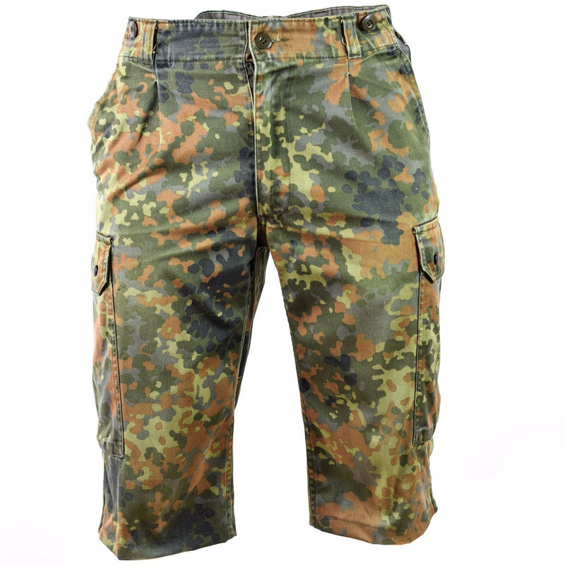 Combate del ejército alemán original Combate Field Flecktarn Camuflage Bermudas