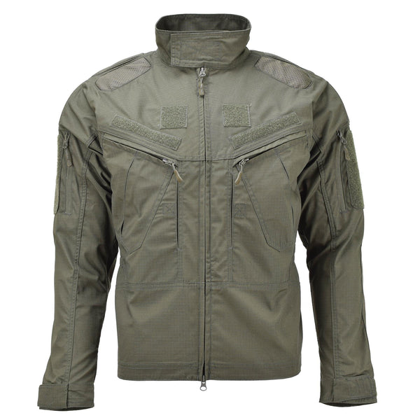 Veste chimère de style militaire de marque Mil-Tec en ripstop vert olive uniforme de combat