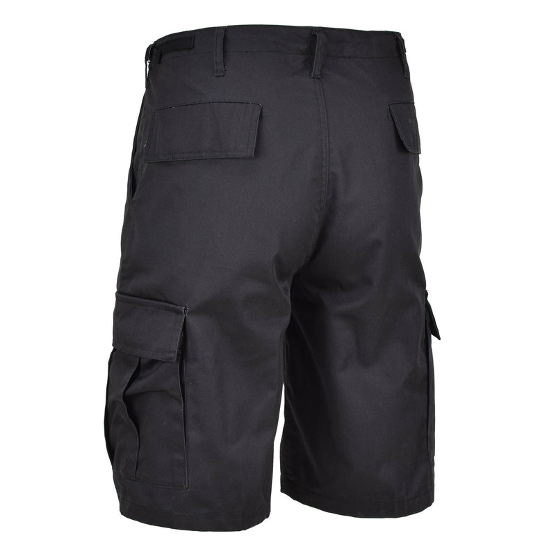 MIL-TEC Tropas de estilo militar Bermuda Combate Uniforme del ejército pantalones cortos negros