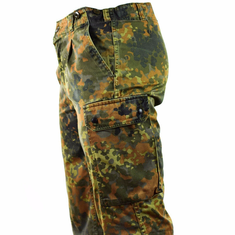 Combate del ejército alemán original Combate Field Flecktarn Camuflage Bermudas