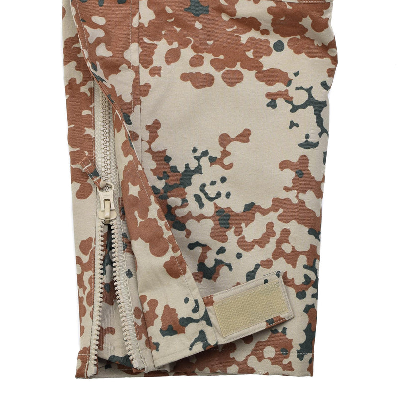 Original Danish army M84 desert camo waterproof rain pants field trousers NEW