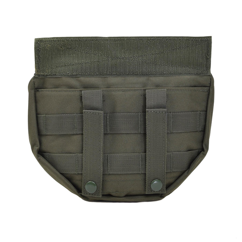 MIL-TEC Dropdown pouch molle type small tactical utility bag front panel olive