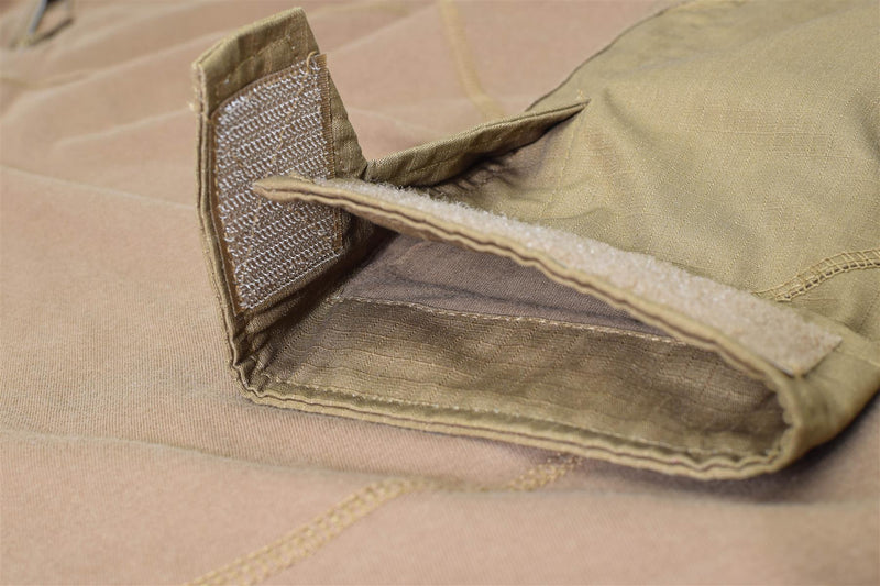 Chemises de combat de style militaire de marque Mil-Tech, couleur coyote foncé BDU