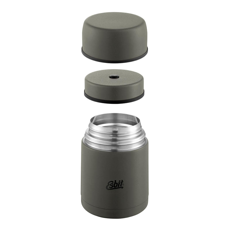 Pichet alimentaire de marque ESBIT en acier inoxydable 12 heures de rétention de la chaleur 750 ml Vert olive