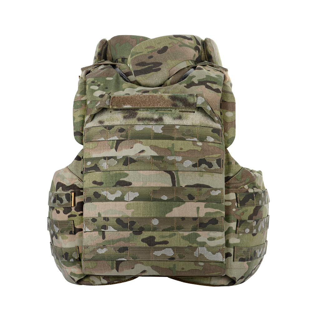 M-TAC Corset Elite Portaplacas tácticas MOLLE Liberación rápida MTP Camo