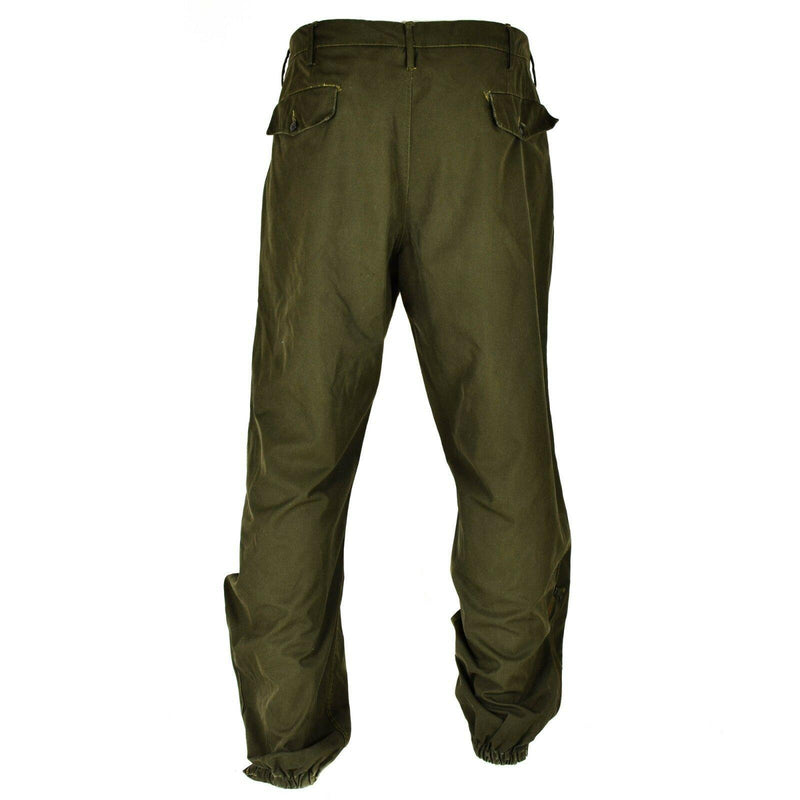 Genuine Italian army combat trousers military pants field combat O.D Olive