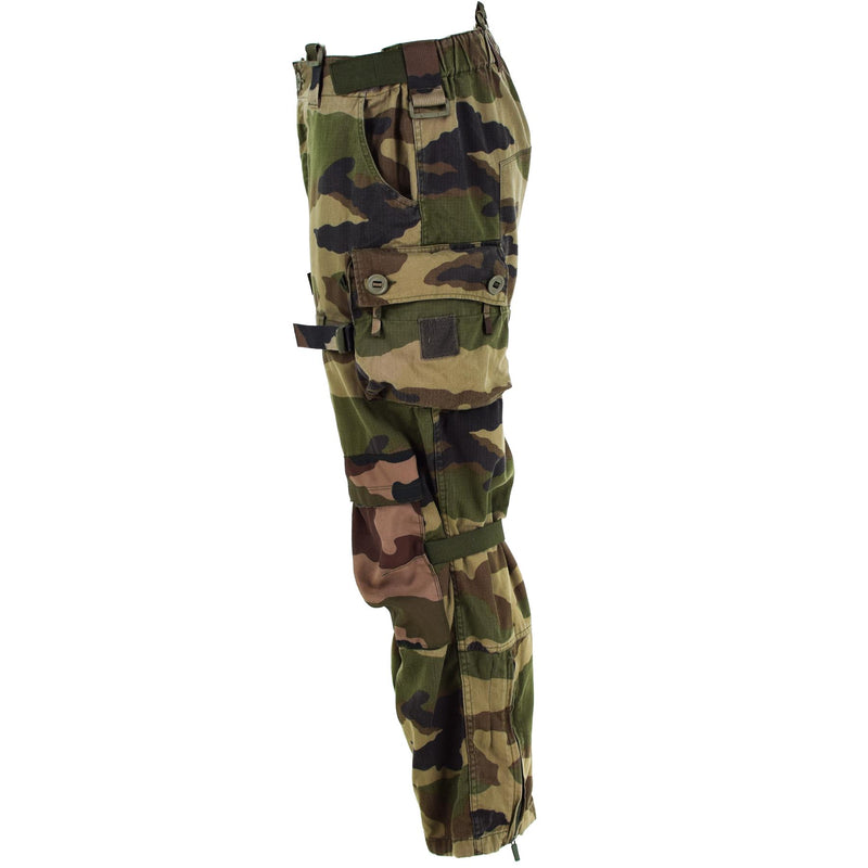 Genuine french army combat pants military CCE camouflage trousers ripstop