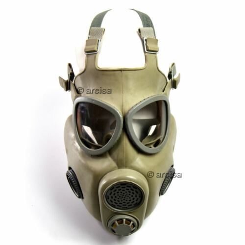 Masilla de gas militar checos del ejército checoslovaco M-10. Nuevo conjunto completo. CZ Gas Mask M10